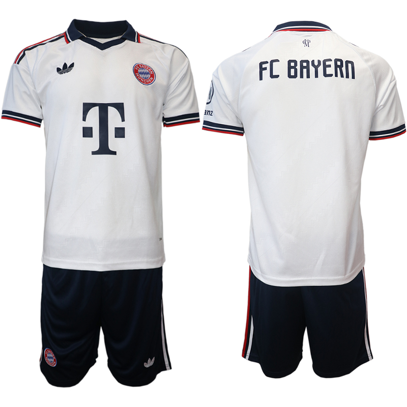 Men Bayern Munchen away 2026 Soccer jersey 1009->youth soccer jersey->Youth Jersey